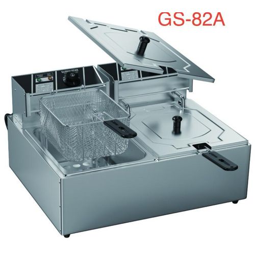 Global Star 12 Litres Deep Fryer - Silver