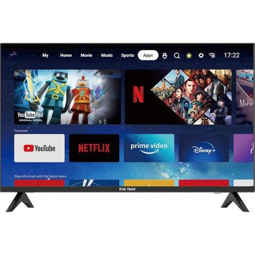 Smartec 43 inch Android Smart TV - Black