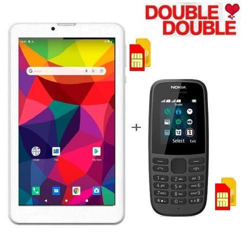Discover K11 PLUS 4G, 2-Sim 128GB 4GB RAM + Phone,Gold..