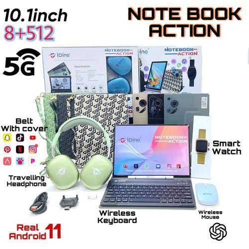 iDiNO Notebook-Action Complete Bundle - Multicolor