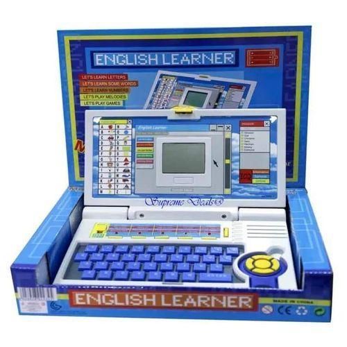 Educational English Learner Laptop for Kids - Multicolor