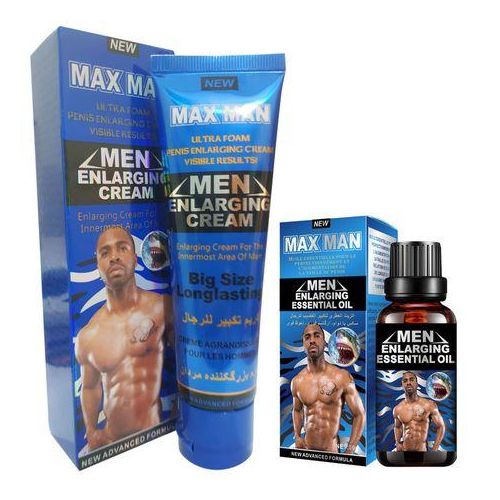 Maxman Men Cream and Essential Oil