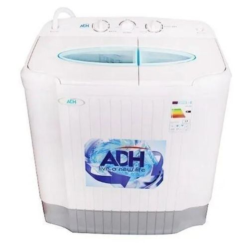 ADH 5Kg Twin Tub / Top Loader Washing Machine - White (3YRS WRNTY)