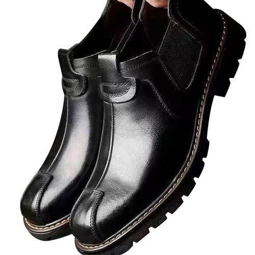 Banagat Men Oxfords Office Loafers Slip-ons Wedding Formal Shoes Corporate Black