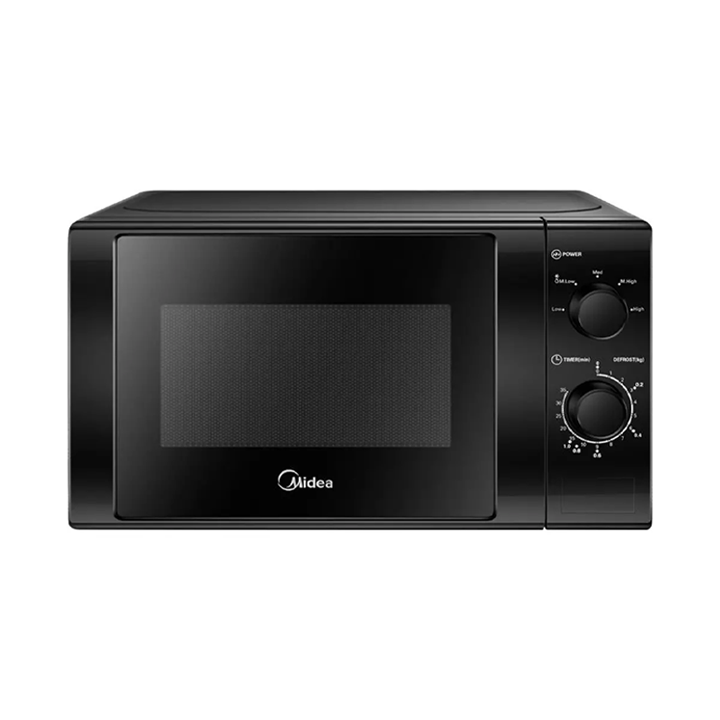 Midea 20L Black Mechanical Microwave Oven | MM720C2GX-B