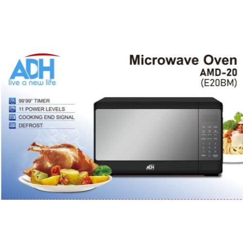 ADH 20 Litres Digital Microwave Oven AMD20 (E20G)