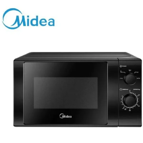 Midea 20L Black Mechanical Microwave Oven | MM720C2GX-B