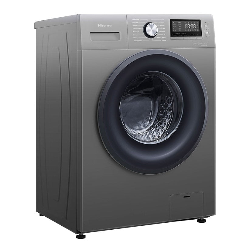 Hisense 9kg / 9 kg front loader Washing Machine - Grey