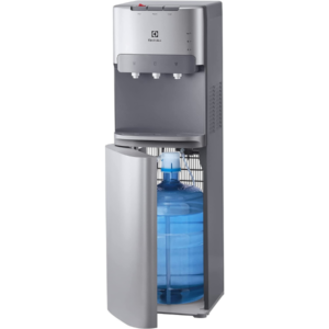 SPJ 3 Tap Bottom Loading Water Dispenser With Premium Design - Black (3 YRS WRNTY)