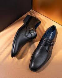 Astral Classic Men’s Buckle Dress Shoe all black