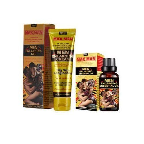 Maxman Men Cream and Essential Oil