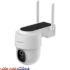Powerology Built-In Solar Pan & Tilt Outdoor Camera - White