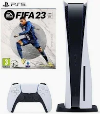 Sony Computer Entertainment PS5 - Sony PlayStation 5 Console With Fifa 23 Standard edition - White