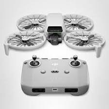 DJI Flip (RC-N3) Bundle with 128GB Micro SD Card& Propeller Guard Ring& Strobe Light - Drone With 4K UHD Camera for Adults, Under 249g, Palm Takeoff, Auto Return, 31-Min Flight Time