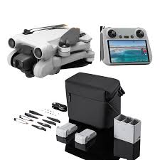 DJI Mini 3 Drone Fly More Combo with RC Remote Controller Bundle with Backpack, 64GB microSD Card, Foldable Landing Pad, Cleaning Kit