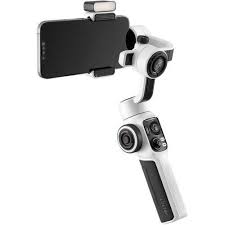 Smooth 5S Gimbal for Smartphone iPhone Gimbal Stabilizer for Video Gimbal for iPhone 14 Pro Max 13 12 SE2 Xs X SE 8 7 Plus 3-axis Handheld Phone Gimble w/Focus Pull & Zoom Capability for iPhone & Android - Magnetic Light, Tripod & More
