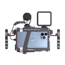 Bafang BFT-03A Dual-Handle Metal Phone Cage for Mobile Shooting - Multicolor