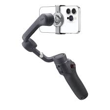 Dji OSMO Mobile 6 Smartphone Gimbal Stabilizer, 3-Axis Phone Gimbal, Built-In Extension Rod, Android and iPhone Gimbal, Vlogging Stabilizer, Platinum Gray, UAE Version with Official