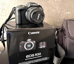 Canon EOS R50 with RF-S 18-45mm F4.5-6.3 IS STM