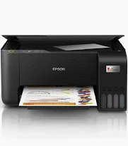 Epson EcoTank L3210 A4 All-in-One Ink Tank Printer, Black