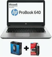 HP Probook 640 Core I5 8GB Ram 500GB HDD 14 Plus Bag and Mouse-Black
