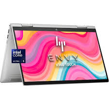 Hp Envy X360 ES1013DX - Intel Core i5 Processor - 8GB Ram DDR4 - 512GB SSD NVMe - Intel Iris Xe Graphics - Backlit Keyboard - 14" FHD (1920x1080) IPS Touch Screen - Finger Pirnt Reader - 5MP Camera - Windows 11 Home - Natural Silver - Brand New