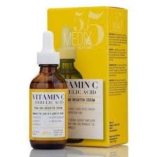 Medix5 5 Medix 5.5 VITAMIN C & GLYCOLIC ACID Firming & Brightening Facial Serum. Removes Wrinkles.