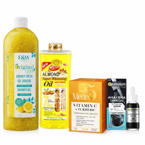 Glow & Renew Skincare Gift Hamper. 4PC