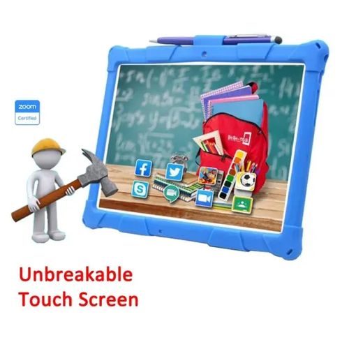 Bebe Kids Learning Tablet Powered By Android 13 5G With Ultra Power 6GB And Rom Is 256GB And Unbreakable Touch Screen XColors Vary-Multicolours