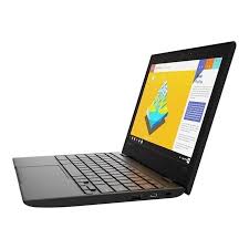 Lenovo 100e 4th Gen 128GB Strorage (64SSD + 64 Memory Card)EMMC 4GB RAM WiFi - HDMI - Camera - Bluetooth Refurb (6 Months WRTY) Small & Slim