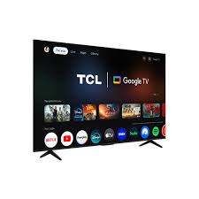 TCL 85" Inch P8K QLED 4K UHD Smart TV With Google TV - Black